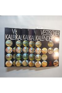 Vestischer Kalender. Konvolut 1990 bis 1999 (10 BÜCHER/ 61. Jahrgang bis 70. Jahrgang)