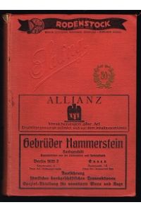 für 1926/1927. Ein Handbuch für Bankiers und Kapitalisten  - [Saling's Börsenpapiere, Zweiter (finanzieller) Teil (Berliner Börse)]. -