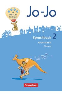 Jo-Jo Sprachbuch - Allgemeine Ausgabe 2016 - 2. Schuljahr  - Arbeitsheft Fördern