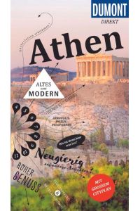 DuMont direkt Reiseführer Athen: Mit großem Cityplan  - Mit großem Cityplan