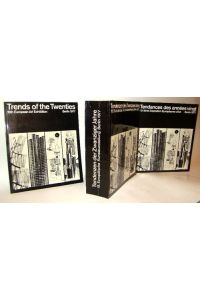 Tendenzen der Zwanziger Jahre. Mit zahlreichen, meist s/w-Abbildungen. Katalog zur Ausstellung Berlin 1977. MIT DABEI die englische und französische Kurzfassung des Katalogs.