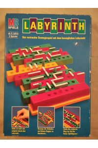 MB Spiele 14182100: Labyrinth - Das vertrackte Strategiespiel mit dem beweglichen. . . [Taktikspiel].   - Achtung: Nicht geeignet für Kinder unter 3 Jahren.
