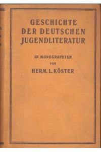 Geschichte der deutschen Jugendliteratur. Monographien.