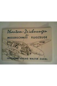 Phantom- Zeichnungen der Messerschmitt- Flugzeuge