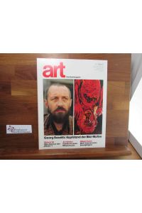 art - Das Kunstmagazin Nr. 9 September 1983 Georg Baselitz Kopfstand der Bild-Motive William Turner Museumsufer Frankfurt