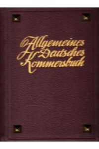 Allgemeines Deutsches Kommersbuch.