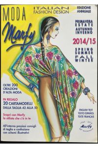 Moda Marfy. Italian fashion design (ab n. 93 fashion patterns)  - Rivista n. 92, 93, 94, 95, 96