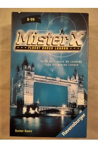 Mister X - Flucht aus London [Mitbringspiel].   - Achtung: Nicht geeignet für Kinder unter 3 Jahren.