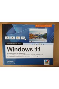 Windows 11 - Schritt für Schritt erklärt - Das Handbuch im praktischen Querformat.