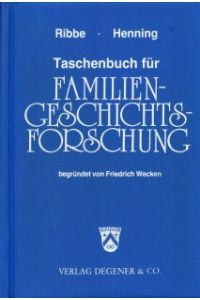 Taschenbuch für Familiengeschichtsforschung.