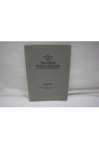 Schramm - Einzeldruck aus dem 10. Hamburger Geschlechterbuch  - In: Deutsches Geschlechterbuch.
