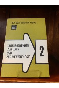 Untersuchungen zur Logik und zur Methodologie. Band 2.