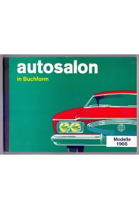 Autosalon in Buchform. Autotypen-Übersicht - Modelle 1966.