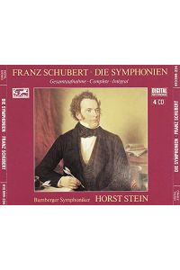Franz Schubert: Die Symphonien.   - Bamberger Symphonlker Horst Stein,
