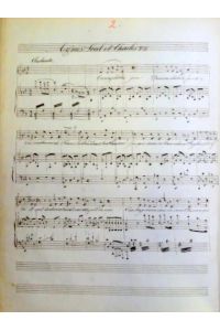 [Musikmanuskript d. Zt. ] Agnes Sorel et Charles VII [chant & piano]