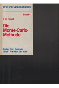 Die Monte-Carlo-Methode.   - Deutsch - Taschenbücher, Band 41.