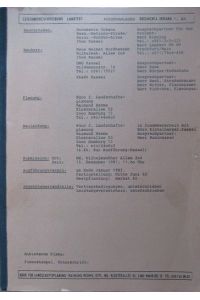 Documenta Urbana. Leistungsbeschreibung Langtext. Aussenanlagen.