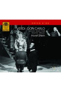 Verdi - Don Carlo.   - Janowitz, Verrett, Corelli, Waechter, Ghiaurov. Horst Stein. Live Recording 25. Oktober 1970,
