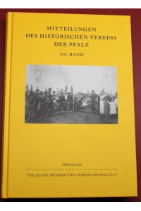 Mitteilungen des historischen Vereins der Pfalz 114 Bd. Speyer 2019