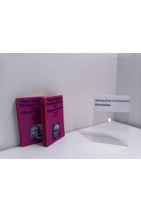 Materialien zu Hermann Hesses Das Glasperlenspiel. 2 Bde. Bd. 1: Texte von Hermann Hesse. Bd. 2: Texte über das Glasperlenspiel.   - suhrkamp taschenbuch Bd. 80 u. Bd. 108.
