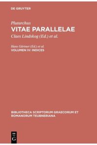 Plutarchus: Vitae parallelae / Indices