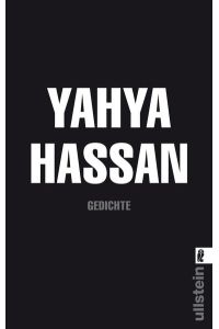 Yahya Hassan: Gedichte  - Gedichte