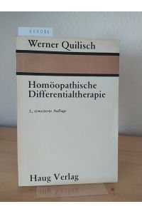 Homöopathische Differentialtherapie. [Von Werner Qulisch].