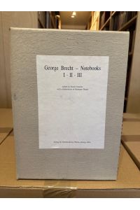 George Brecht - Notebooks I-III.