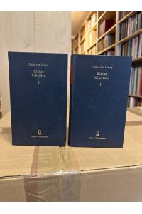 Kleine Schriften (Historia Scientiarum) Band 1 und Band 2