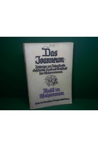 Musik im Ostalpenraum. (= Das Joanneum. Beiträge zur Naturkunde, Geschichte, Kunst und Wirtschaft des Ostalpenraumes, Band 3).