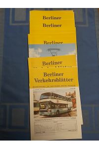 Berliner Verkehrsblätter. 43. Jahrgang 1996. Heft 1-12 (12 Hefte komplett).   - Informationsschrift für Freunde des Berliner Verkehrs.