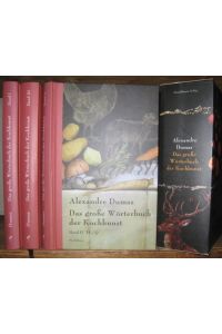 Das große Wörterbuch der Kochkunst. Komplett in 3 Bänden. A - Z.