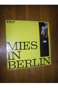 Mies in Berlin. Zum 80. Geburtstag von Ludwig Mies van der Rohe (LP)