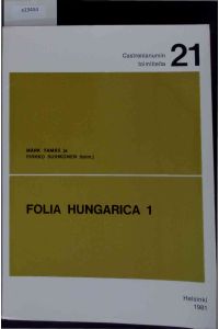 Folia Hungarica 1.