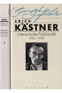 Gemischte Gefühle. Literarische Publizistik aus der Neuen Leipziger Zeitung- 1923 - 1933. 2 Bände.   - Herausg. von Alfred Klein.