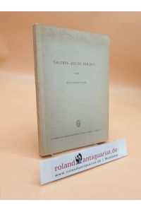 Valerys Jeune Parque : Versuch einer Interpretation / Hamburger Romanistische Studien, A. Allgemeine Romanistische Reihe, Band 39.