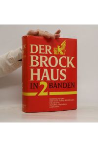Der Brockhaus in 2 Bänden. Erster Band A-K
