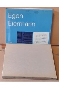 Egon Eiermann 1904 - 1970. Bauten u. Projekte (Mit Beiträgen von Immo Boyken. Hrsg. von Wulf Schirmer)