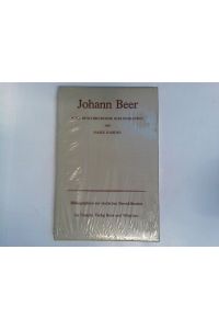Johann Beer: Eine beschreibende Bibliographie