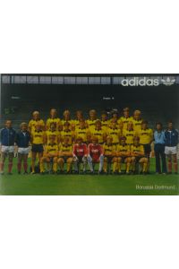 Mannschaftskarte Borussia Dortmund Saison 1981/82