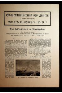 Das Kalkplattendach im Altmühlgebiete. (=Veröffentlichungen / Bayern / Oberste Baubehörde Heft 1)