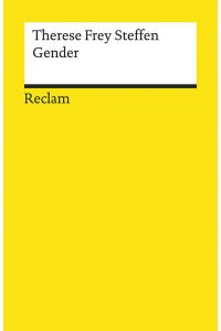 Gender (Reclams Universal-Bibliothek)  - Therese Frey Steffen