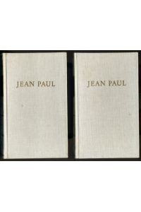 Jean Pauls Werke in zwei Bänden.   - Bibliothek deutscher Klassiker.
