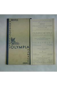 Almanach auf das erste Pädagogische Olympia Hamburg 1929. Mit eingestreuten Schulzukunftsbildern