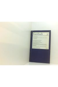 Kursbuch 37 / 1974 - Verkehrsformen