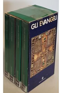Gli Evangeli (4 Bände KOMPLETT im Schuber) - Matteo/ Marco/ Luca/ Giovanni.