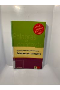 Palabras en contexto: Thematischer Oberstufenwortschatz Spanisch (Achtung: nur Buch) Taschenbuch