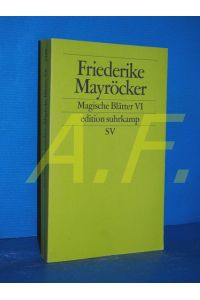 Magische Blätter VI (6)  - Edition Suhrkamp , 2488