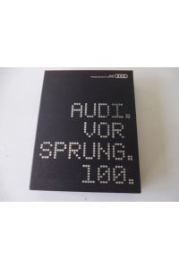 Audi Vorsprung 100 im Schuber 4 Bände m. CD