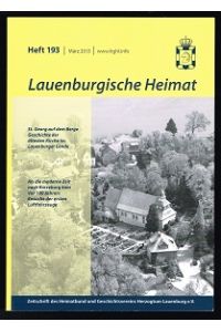 Zeitschrift des Heimatbund und Geschichtsvereins Herzogtum Lauenburg, Heft 193, März 2013. -